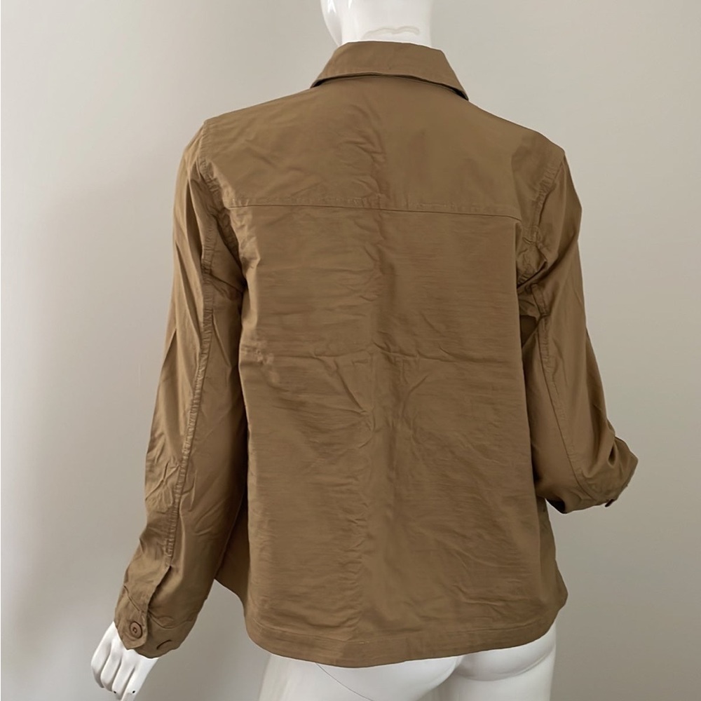 VUORI rip stop shirt jacket Wheat color S - Picture 4 of 7